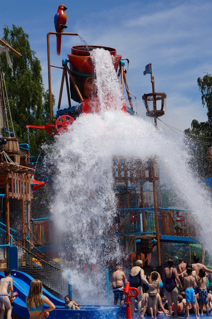 Spass mit Wasser