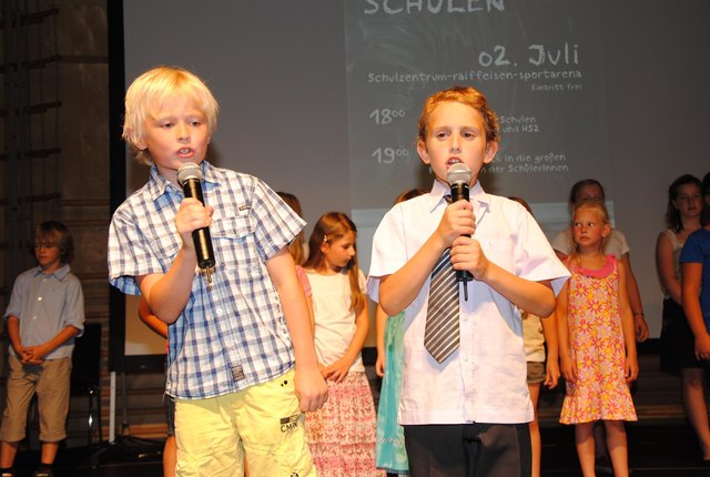 Kreativität, Musikalität, Sportlichkeit und Freude standen im Mittelpunkt eines außergewöhnlichen Abends. Die Schüler der Volksschule überzeugten und begeisterten. | Foto: Schulen