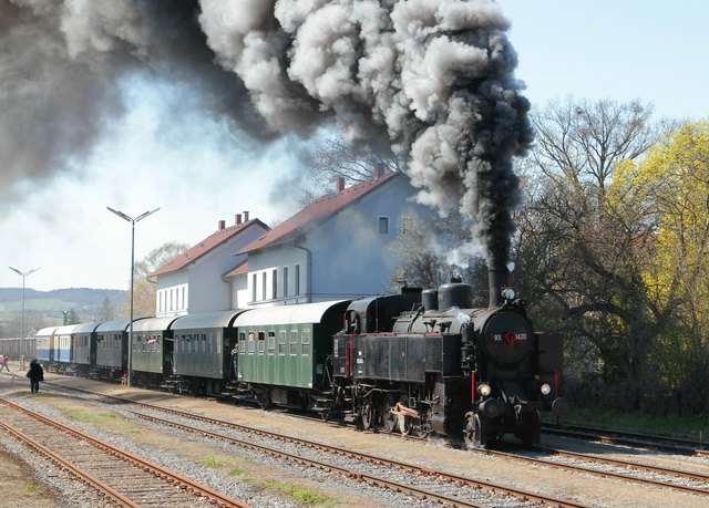 Mit dem Dampfzug gehts am 20. Juli von Mistelbach nach Hohenau. | Foto: Weiser