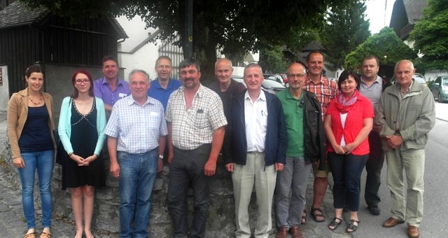 Energie-Exkursion: Die Teilnehmer aus dem Bezirk Amstetten bei der Intersolar in München. | Foto: Enerpro