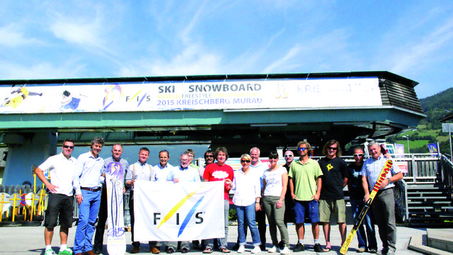 FIS-Inspektion der Sportstätten am Kreischberg. Foto: KK