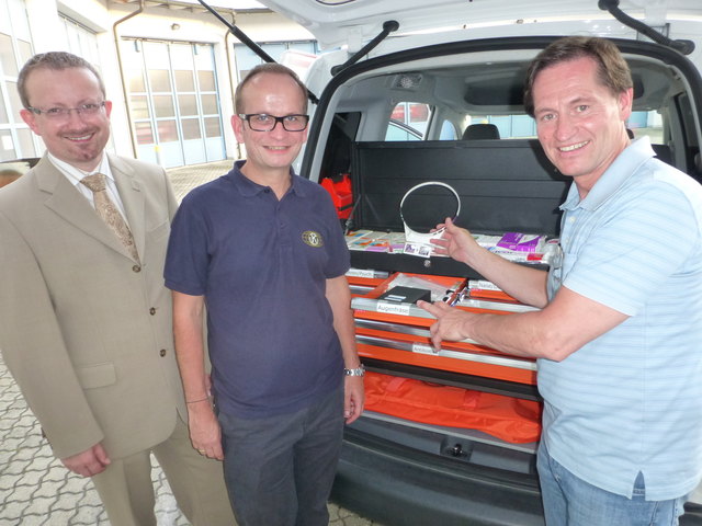 Medizinische Einrichtung mit Kreisl, Nefischer, Hintz | Foto: ÖRK/LV OÖ