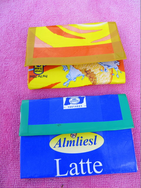 eine tolle Idee...sogar einen Almlieslgelbeutel  gibts