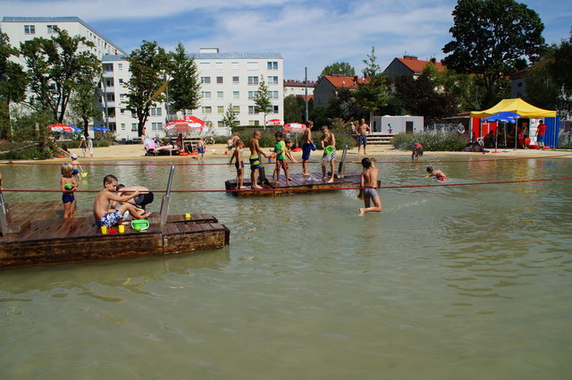 Mitten in der Stadt