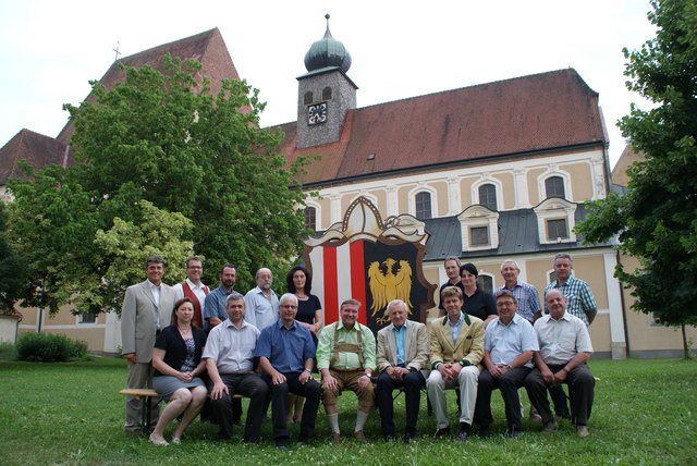 "Wir sind Landesausstellung" freuten sich diese Woche die Bewerber in Baumgartenberg. | Foto: Privat