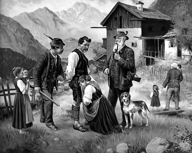 "Die Wildererfamilie". | Foto: Martin Reiter