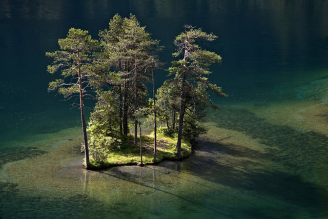 Fernsteinsee im Morgenlicht
