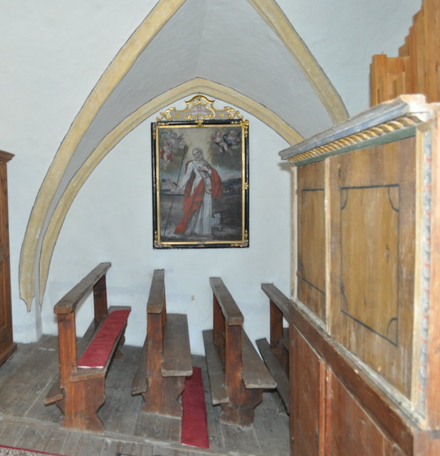 Das alte Chorgestühl in St Pankraz