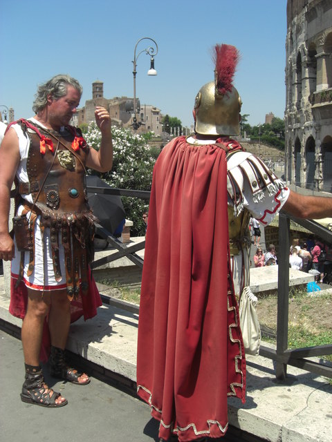 Gladiator in Rom, Sommer 2013