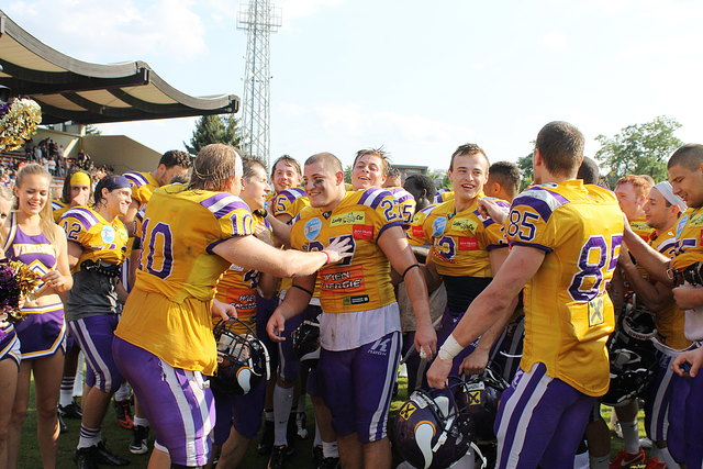 Die Raiffeisen Vikings qualifizierten sich für die Chevrolet Austrian Bowl XXIX. | Foto: Sina