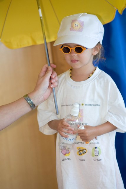 Sonnenschutz ist das Um und Auf! | Foto: OÖ Krebshilfe