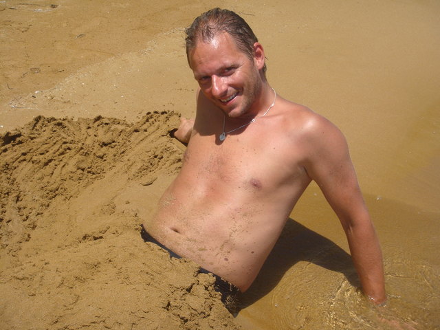 Spass im Sand