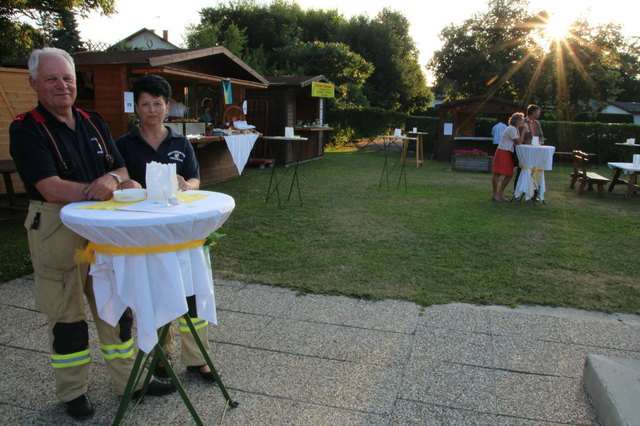 Gerhard und Christine Herrmann waren die Feuerwache.