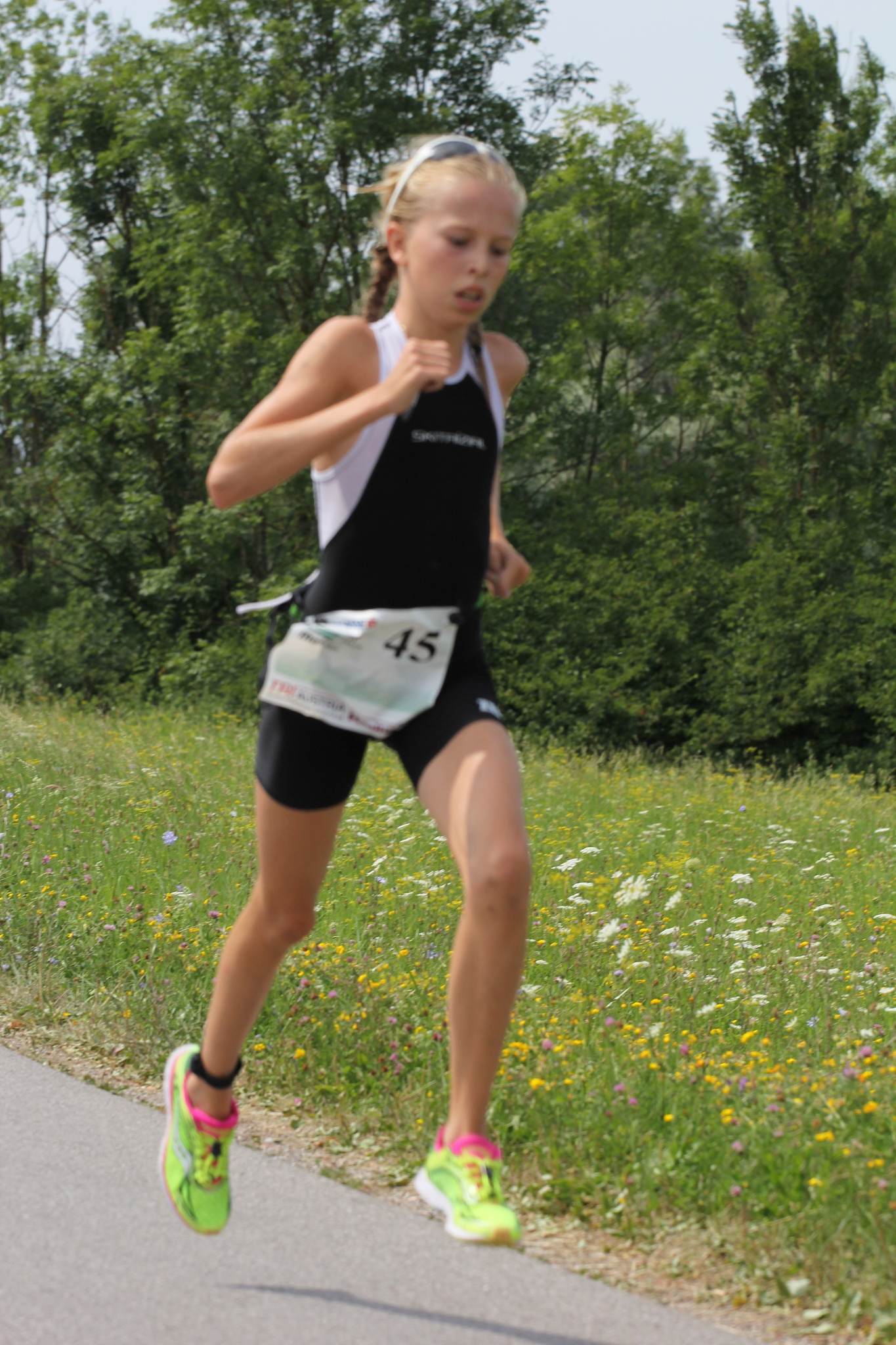 Pia Totschnig zweifache Österreichische Meisterin Triathlon , Lisa