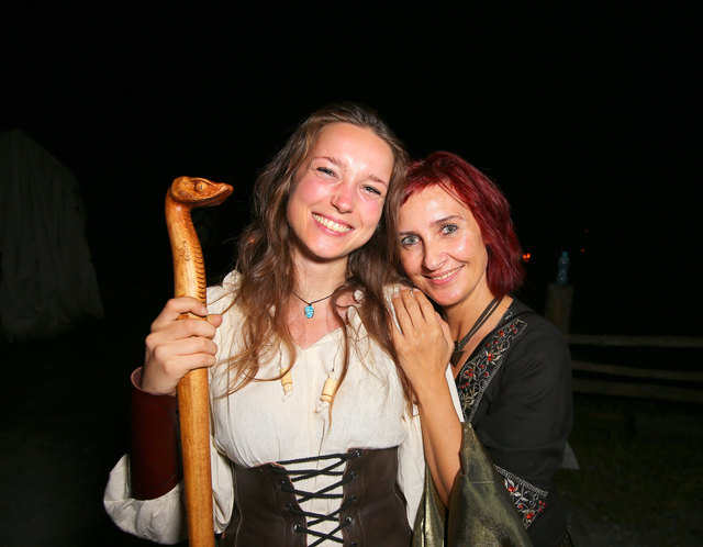 Andine Komorowski und Susanne Haslinger