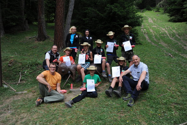 Das junge Rangerteam ging auf Entdeckungsreise im Nationalpark Hohe Tauern. | Foto: NPHT