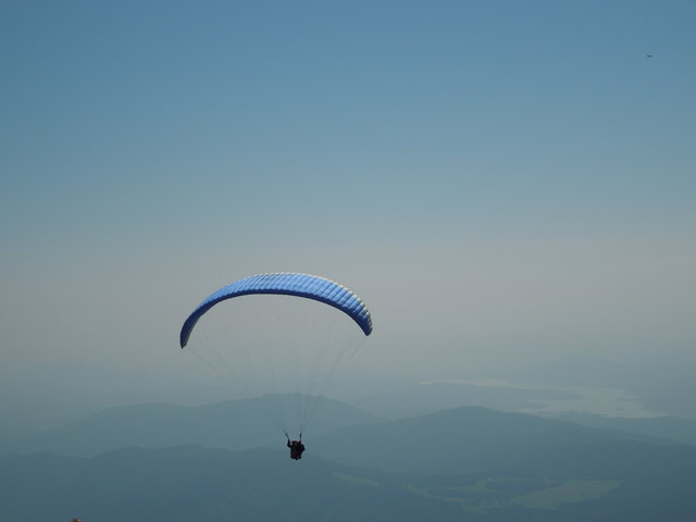 Paragliding auf der Gerlitzen/Kärnten