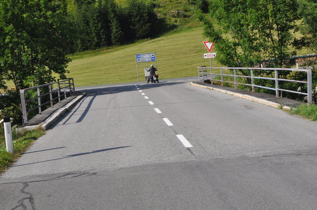 Die Brücke zwischen Gasthof Strub und der Loferer Bundesstraße wird im Herbst umfassend saniert.