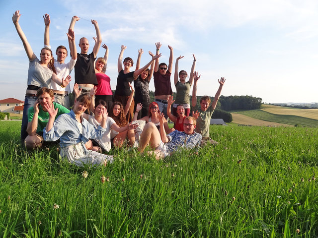 Jugendlichen aus Österreich, Estland und Ungarn nahmen an der Begegnung teil. | Foto: Kolic