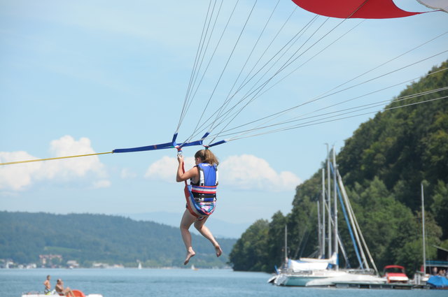 rundflug über den wörthersee