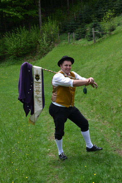Unser Stabführer Michael freut sich schon jetzt den Festumzug und Festakt mit seinen Stabführer-Kollegen sowie deren Kapellen zu gestalten.