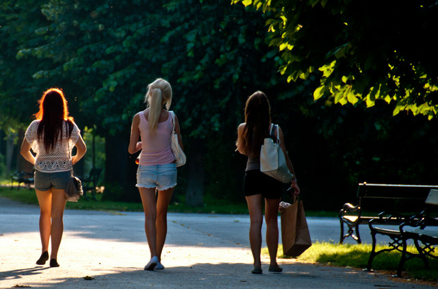 Sommerliche Aussichten im Augarten