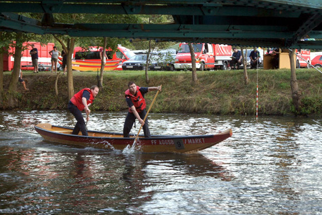 Erstmals findet ein Zillenbewerb am Kamp direkt in Zwettl statt. | Foto: FF Zwettl