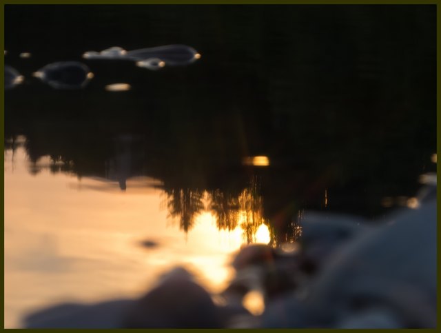 Spiegelung in der Ache