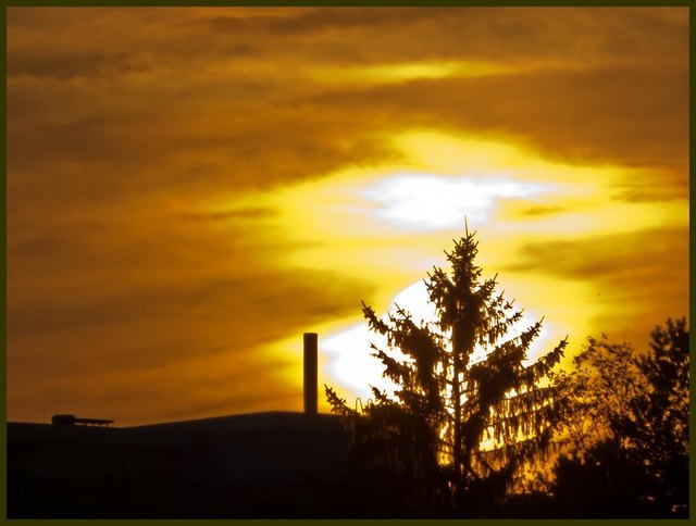 bald ist die Sonne nicht mehr zu sehen