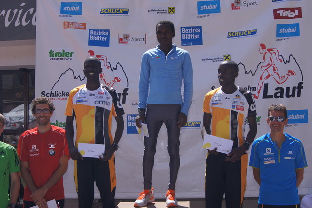 1. Petro Mamu, 2. Isaac Kosgei, 3. Geoffrey Ndungu
