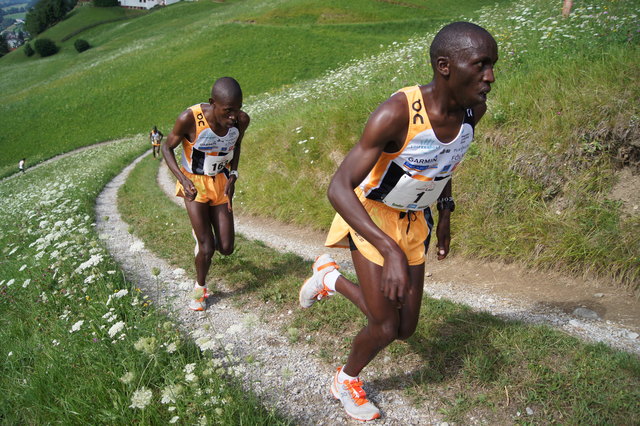 Geoffrey Ndungu und Francis Wangari.