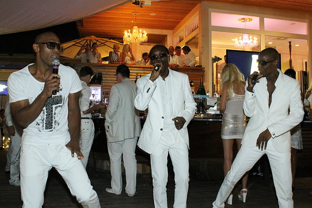 Live Act von Motown Soul Explosion im See Restaurant Saag. | Foto: Sina