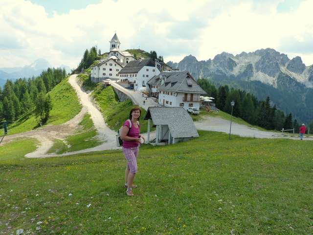 ein aktuelles Foto von mir, letzte Woche am Monte Lussari