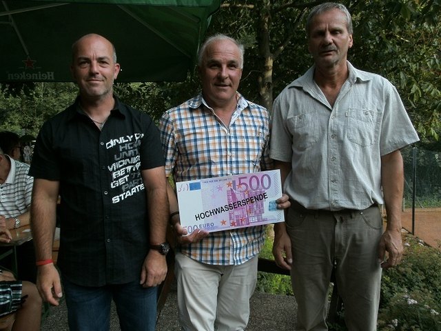 Andreas Winkler, Bgmstr. Erich Ringseis, UTC-Obmann Josef Bauer