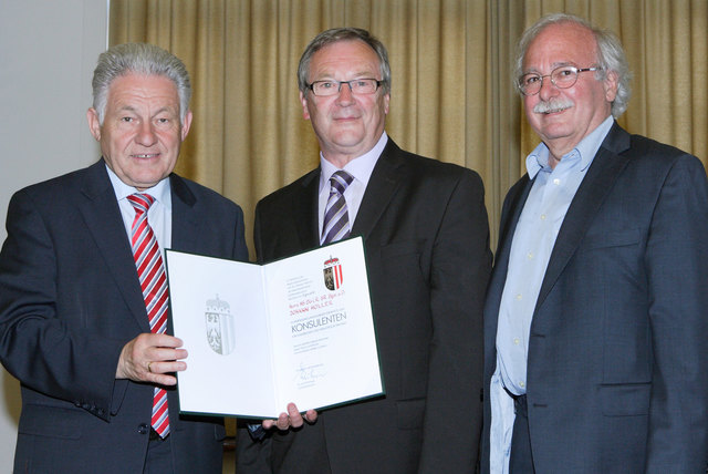 Josef Pühringer, Johann Höller und Josef Ackerl. | Foto: privat