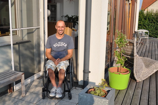 Für Markus Wallner, Kapitän des NÖ Rollstuhlrugby-Teams "Four Aces", bedeuten die eigenen vier Wände Lebensqualität.