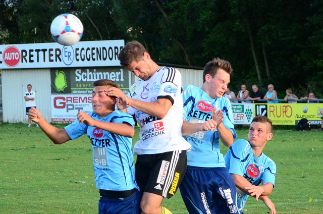 Bei Lafnitz gegen zwar hart aber nie unfair zur Sache. | Foto: KK