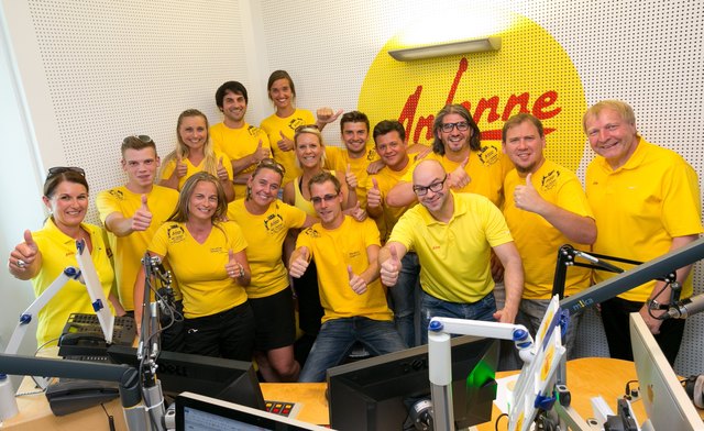 Gute Arbeit: Auch das Antenne-Team kann sich über den neuen Rekordhörerstand freuen. | Foto: Antenne/Frankl