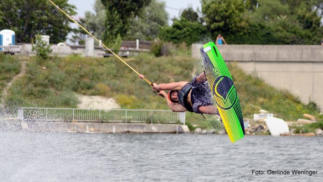 Wakeboardtraining Am Wehr 1