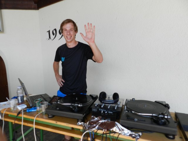 DJ Michael Astl sorgte für fetzige Partymusik