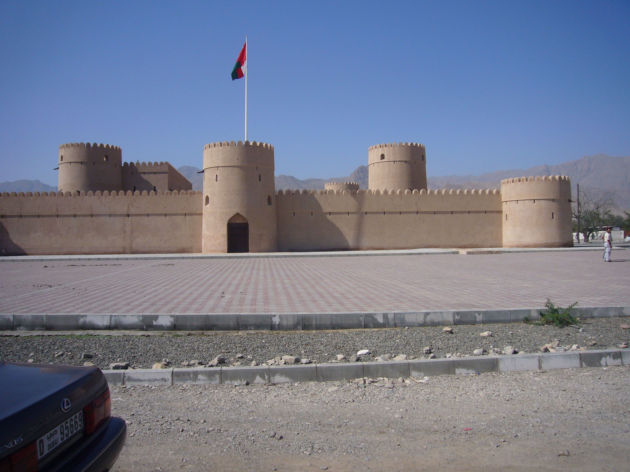 Das HajarGebirge im Oman Spittal