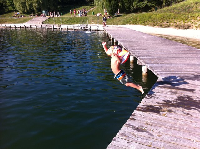 Dominik am Steinbrunner See