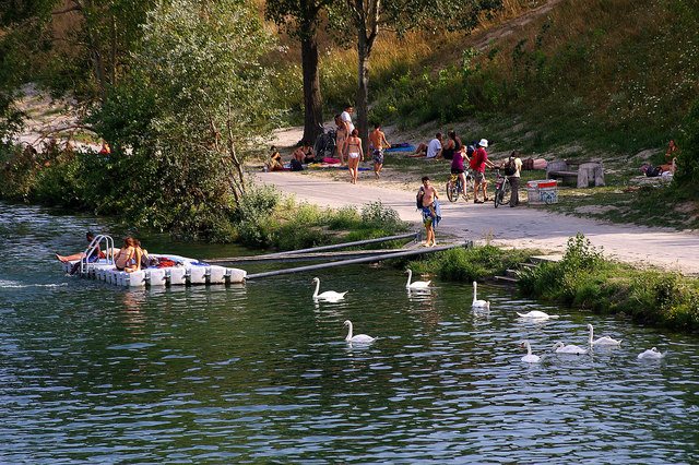 Urlaub an der Neuen Donau