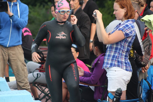 Vor dem Schwimmen. | Foto: Foto: privat