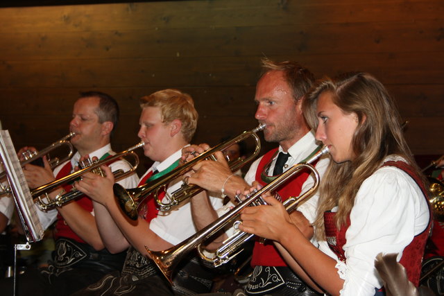 Die Musikanten der MK Ampass.