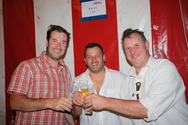 Christoph, Manni und Franz - die Herren des Pfiffzapfhahns.