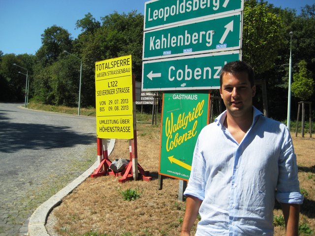 Dominik Nepp: "Die Höhenstraße ist ein Fleckerlteppich, die Verkehrssicherheit oft nicht mehr gegeben."