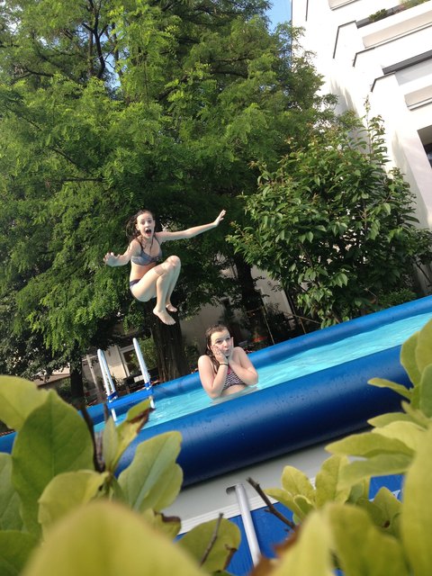 Mit Bester Freundin Tag im Pool genießen!!!! Einfach toll!