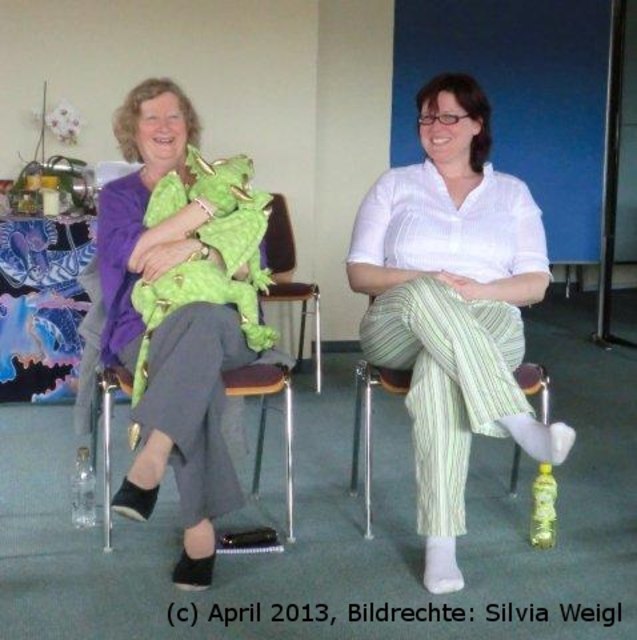 Patricia Angove (li), Alexandra Glander