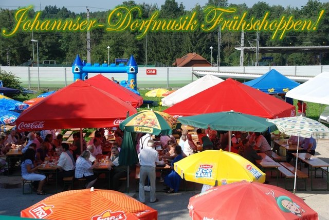 Der Frühschoppen findet beim Feuerwehrhaus in St. Johann statt. | Foto: Johannser Dorfmusik